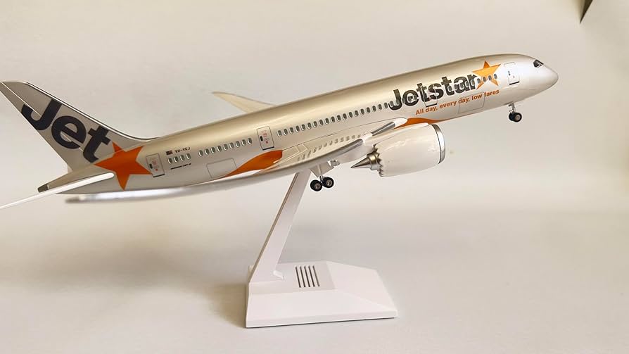 Jetstar B787 航空機モデル 1:100 1/100 ジェットスター B787 ジェットスター、新鋭のB787を